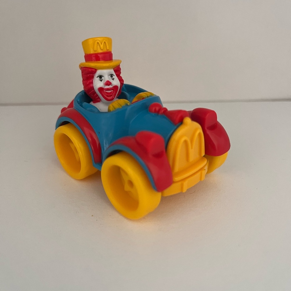 Vintage McDonalds Happy Meal Toys 1989, Circus clown